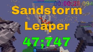 [Official World Record] Sandstorm Leaper 47;747 [Minecraft Dragon Escape Speedrun]