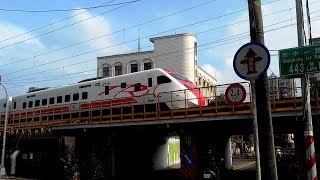 台鐵北上136次TEMU2000普悠瑪自強號通過市中一路涵洞上方-2018/09/25