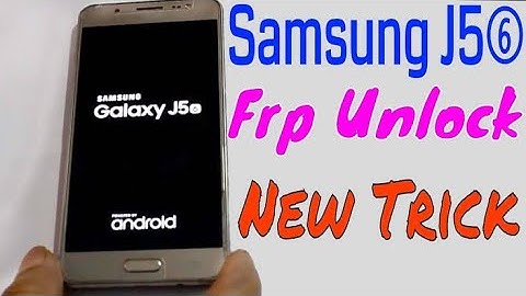 Samsung J5 2016 SM-J510F. Remove Google Account, Bypass FRP. Without PC!