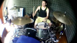 "War all the time" (Thursday) Drum cover