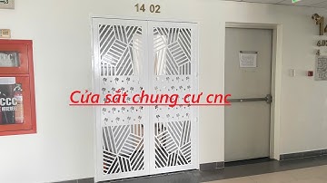 Cửa sắt chung cư cnc #cuasatchungcucnc #CuaSatChungCu