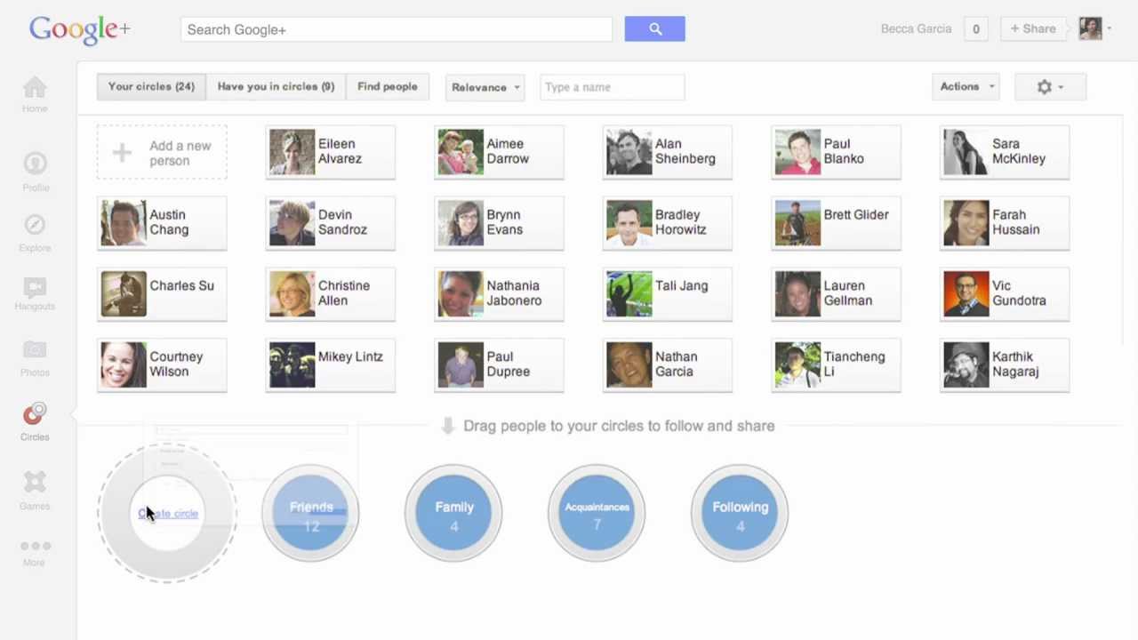 Google+: About Circles - Google+: About Circles