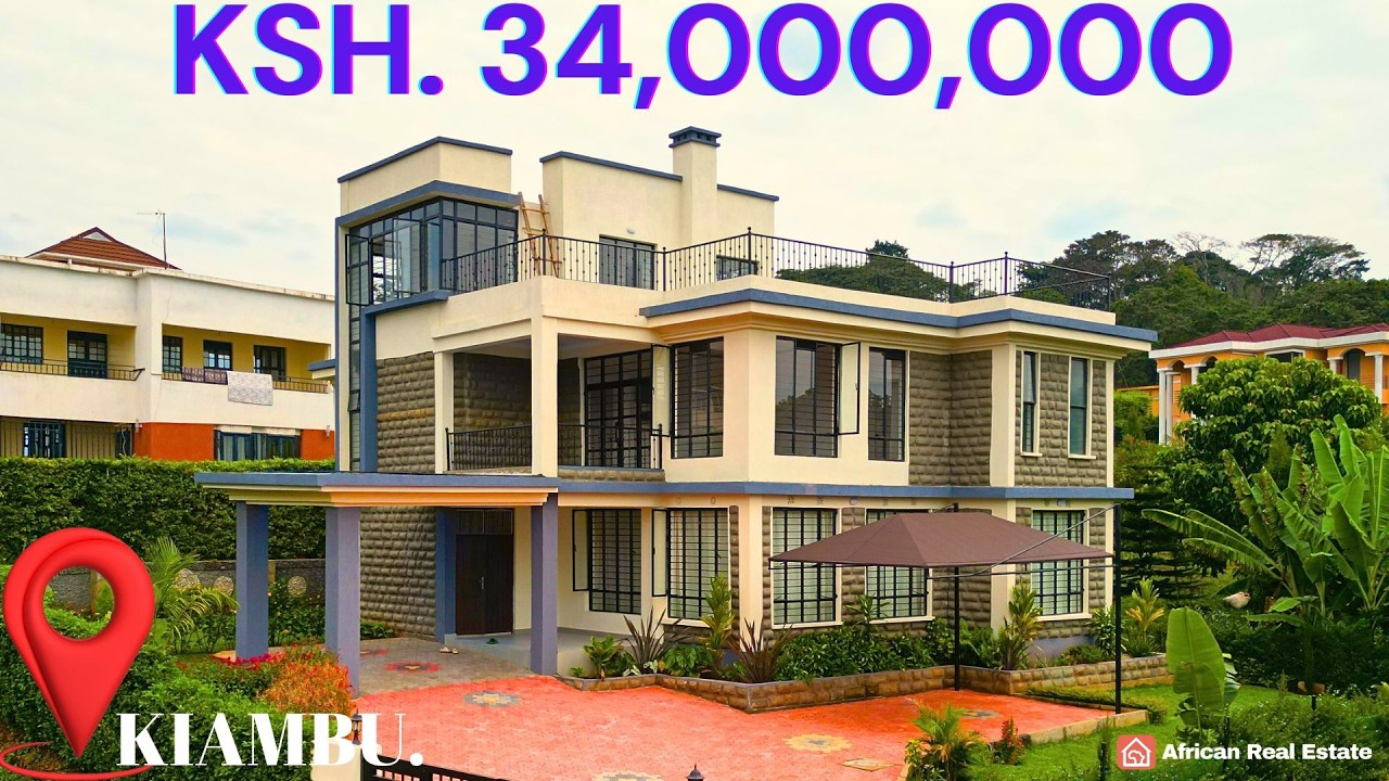 Very Exclusive Look: The Latest Mansion in Kiambu K E #luxury  #property # real estate #Luxury #home