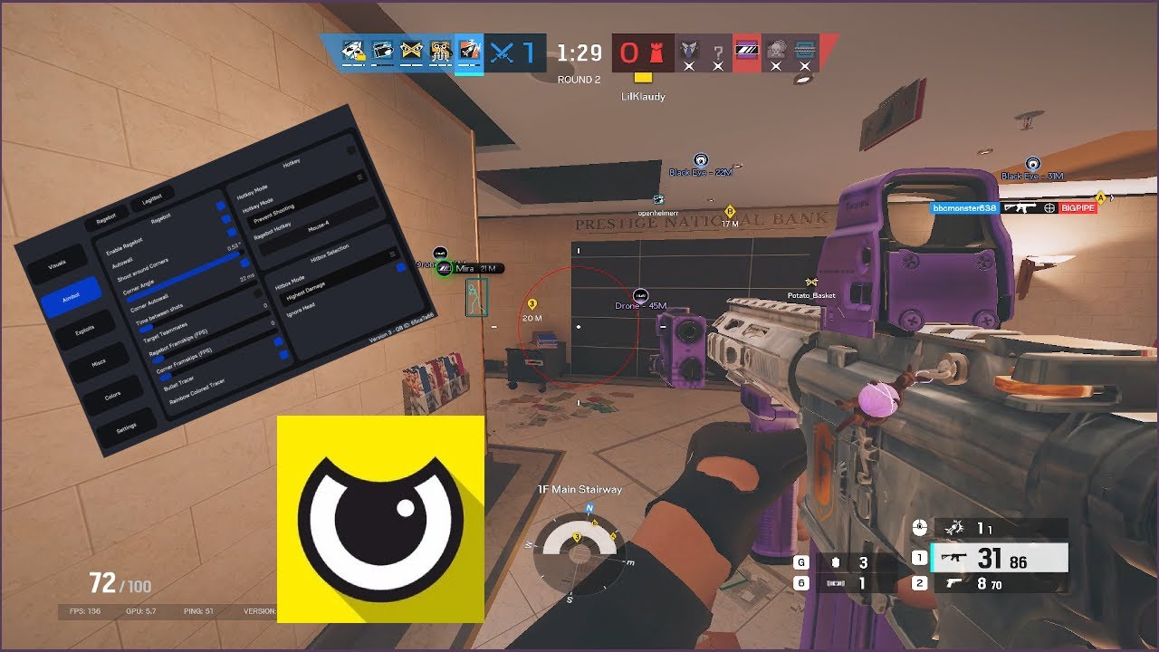 Dominating the hvh scene (Rage cheating using Klar.gg) - YouTube