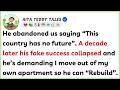 |FULL STORY| He abandoned us saying “this country has no future.” A decade later his fake success...