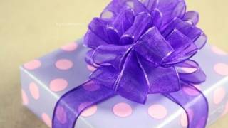 Moño Pom Pom - Puffy - How to: Gift Bows