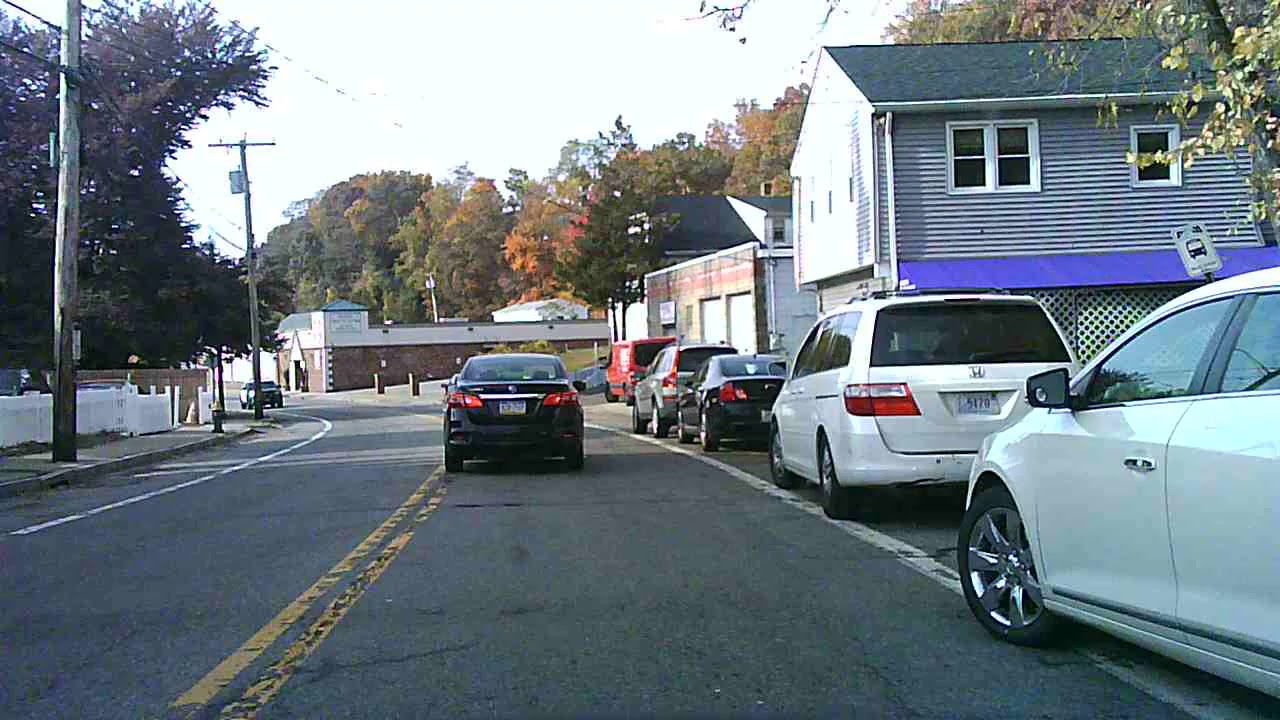 Driving in Johnston, Rhode Island - Plainfield Street