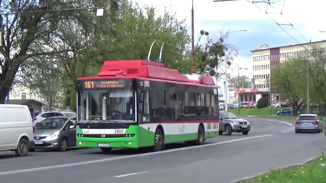 Trolejbusy na ulicach Lublina - przewoźnik MPK Lublin Sp. z o.o.