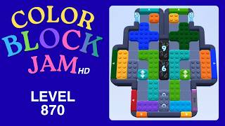 Famous Color Block Jam Level 870 Solution Walkthrough Profile