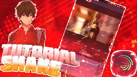 Tutorial manual shake + pulse size - alight motion tutorial
