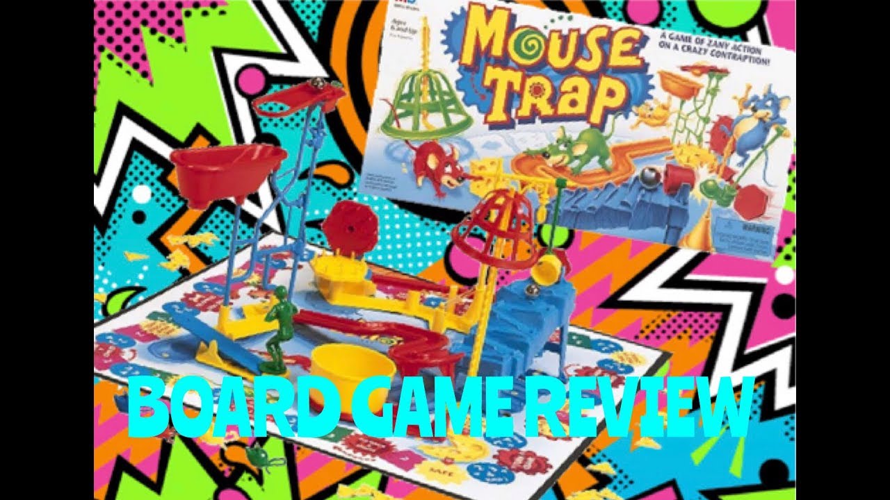  Mouse Trap Board Game 1999 Edition by Milton Bradley : Toys &  Games