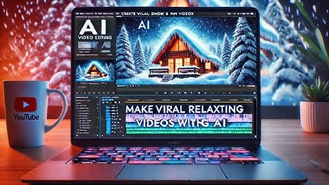 How to Create Viral Relaxing Snow & Rain Videos Using AI | Monetizable Relaxing Videos