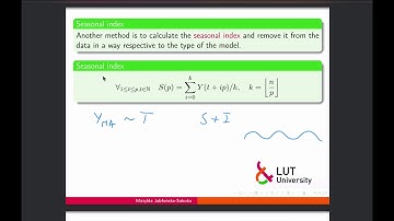 Advanced Statistics - Week 5 - Time series decomposition: removing seasonality