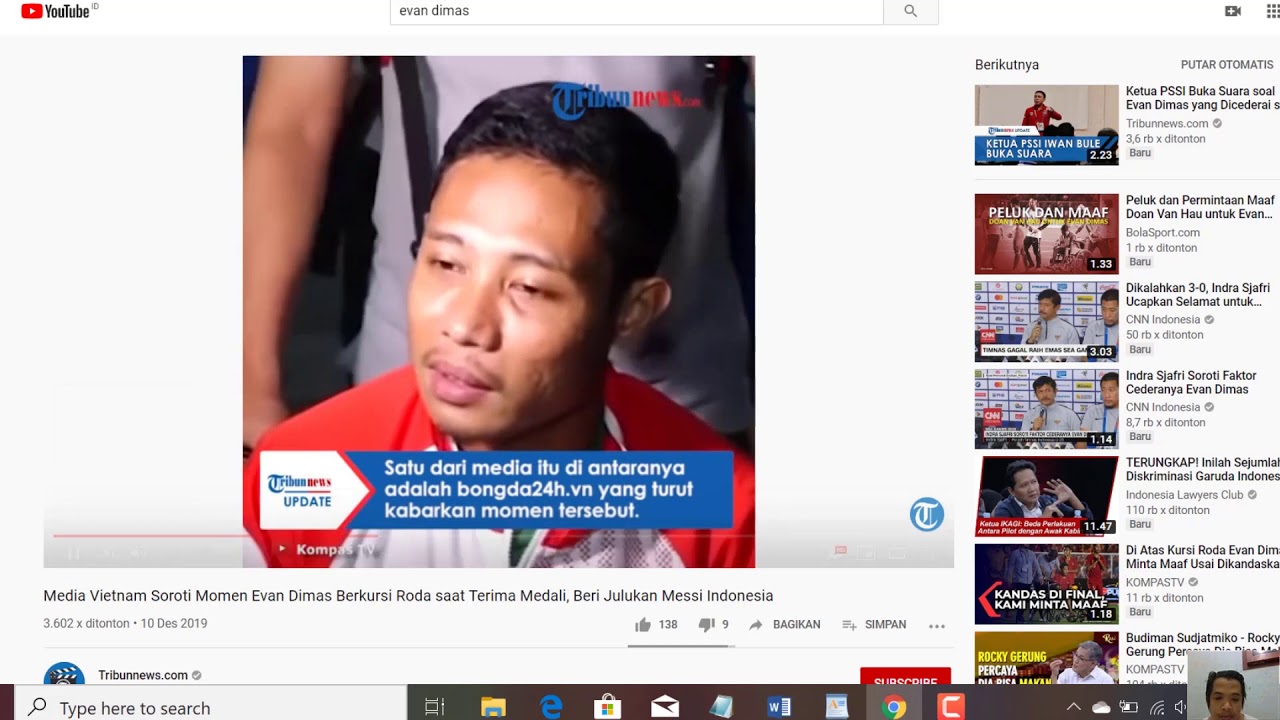 Evan Dimas Luar Biasa!!! Bukan Sebatas Skillnya, Tetapi juga Mental dan