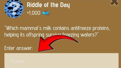 Zoo Riddle of the day answer today 22/23 January | 22/23 January Zoo Riddle of the day answer | Zoo
