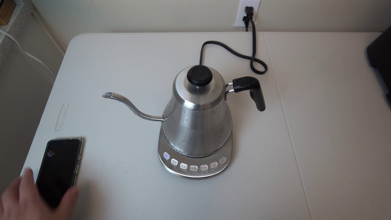 Willow & Everett electric gooseneck kettle - rapid boil