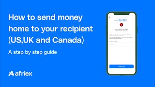 How to send money home to your recipient US,UK and Canada