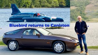 Road trip in my Porsche 928 to Coniston to see Bluebird K7 in action 70 years after it was last here