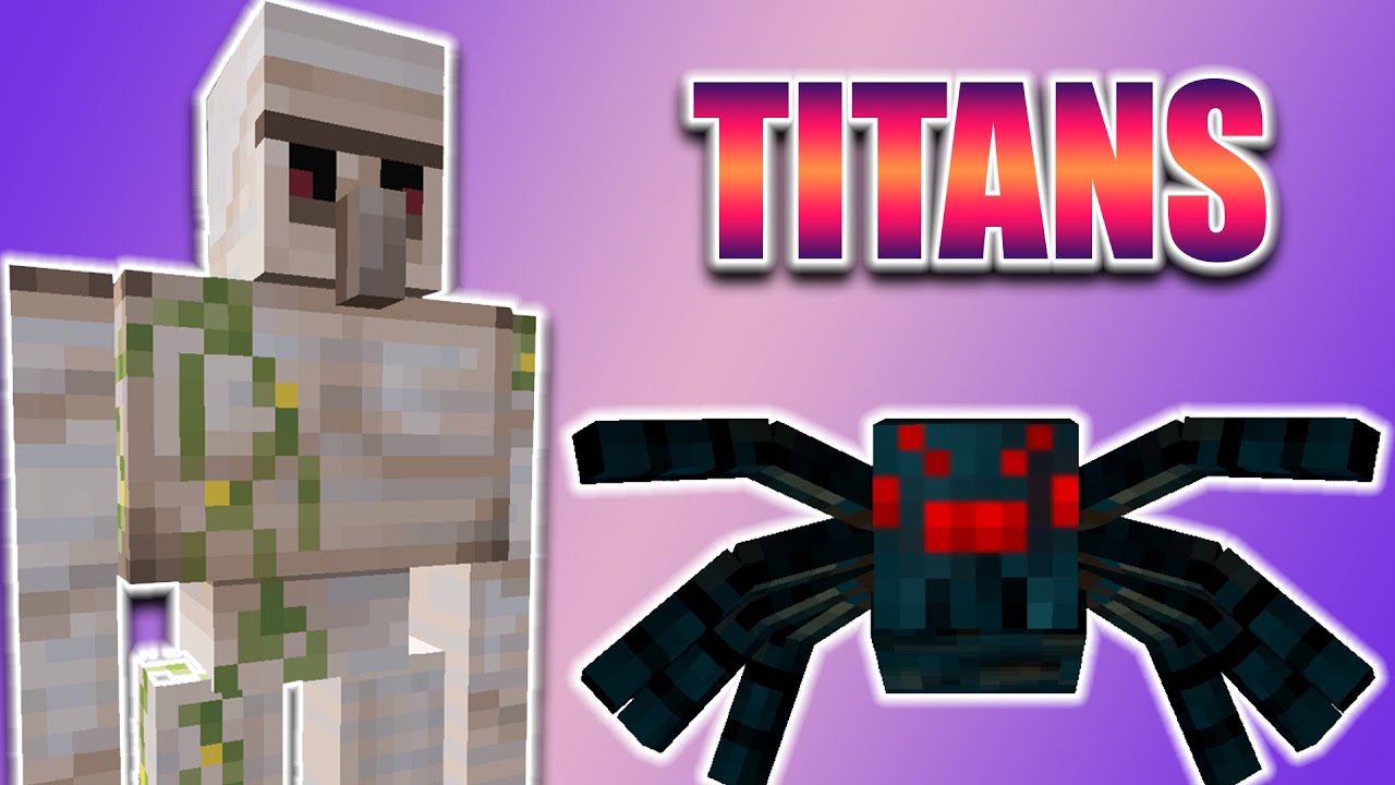 MINECRAFT WORLDS BIGGEST IRON GOLEM TITAN Thunderboi123 on