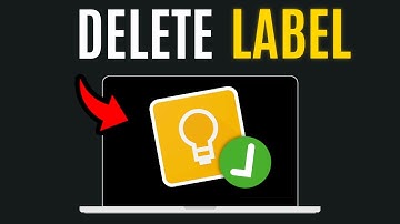 How to Delete a Label in Google Keep
