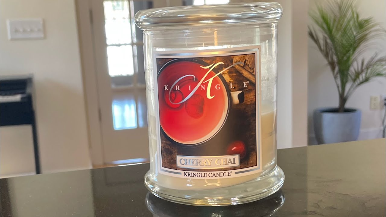 Kringle Cherry Chai candle review 🍒 🍒 I can’t hate it 😂