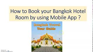 How to Book your Bangkok Hotel Room via Mobile App screenshot 5