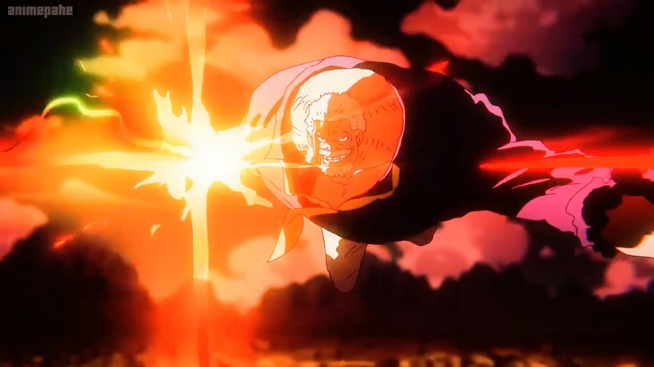 Garp Risks His Life Fighting Against Kuzan and Shiryu to Save Koby