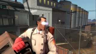 Heavy thinks Medic is a Spy.wmv SFM testing