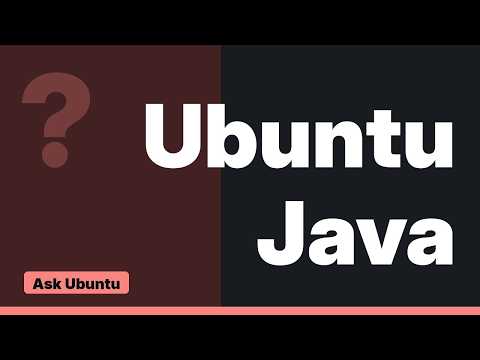 Ubuntu: java alternatives - Change auto mode