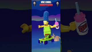 LEGO Marge Simpson - Squishee Boarding - Fortnite Emote #fortnite #fortnitedances