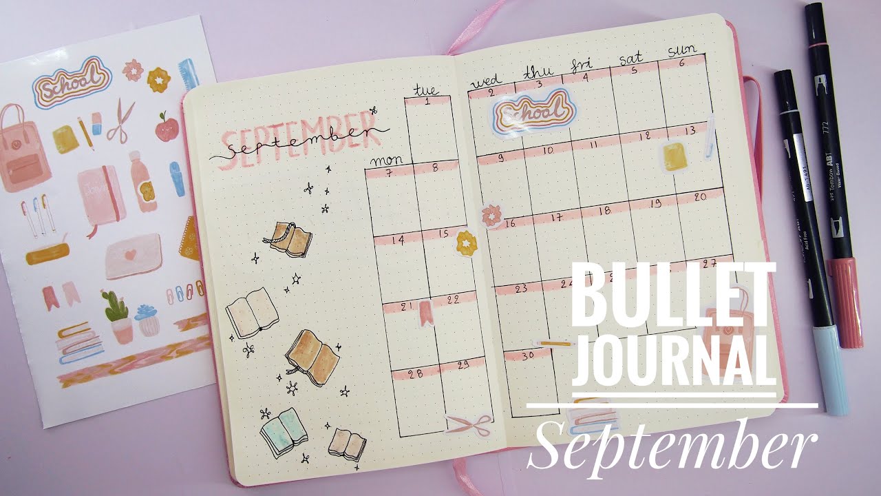 Plan with me for September || back to school theme
