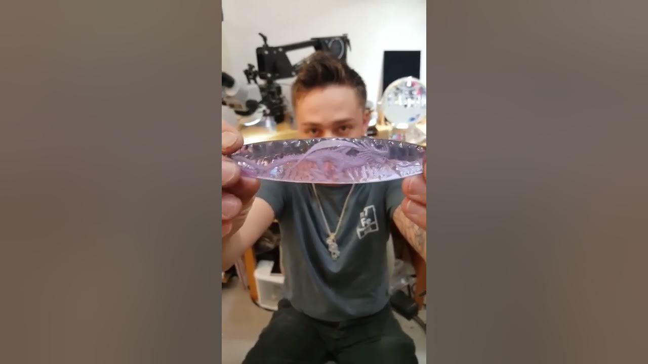 How to Carve Reverse Intaglio Into Quartz Crystal and Glass YouTube