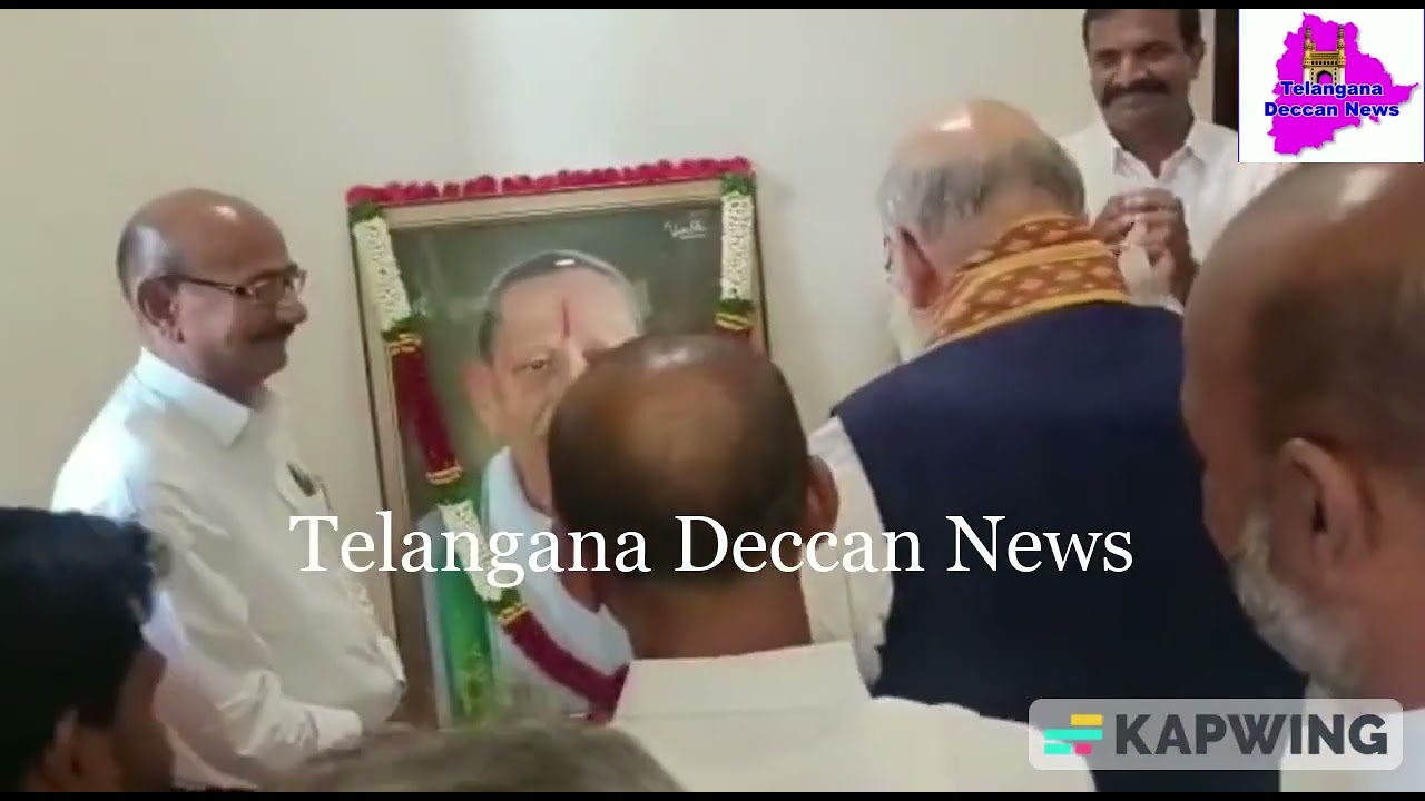 Union Home Minister Amit Shah meets MLA Etala Rajendar at his Shamirpet Residence