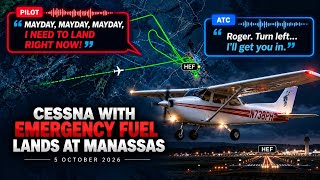 “MAYDAY!Need to land right here right now!” Emergency Fuel after multiple go around in bad weather