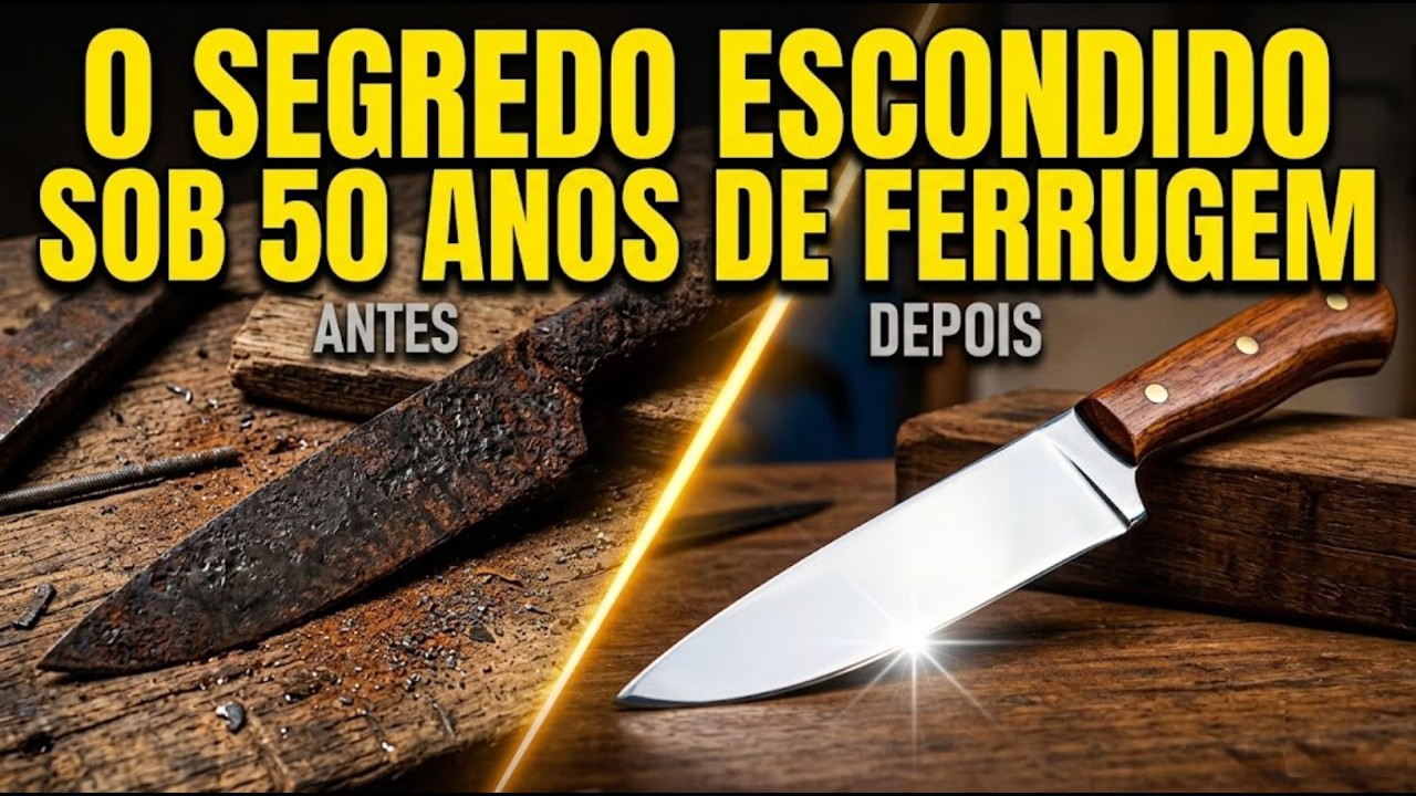 Restauração de uma Faca Abandonada, História completa.