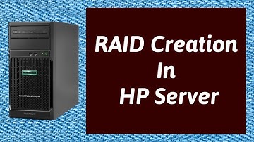 HP Proliant ML30 Gen10 RAID Configuration | RAID 0 Configuration Step by Step | RAID 0