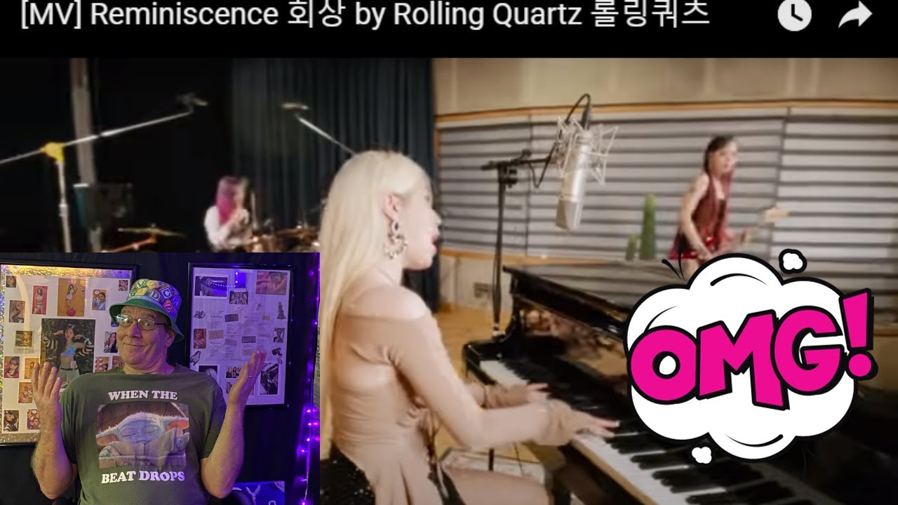 Rock Stars!!  ROLLING QUARTZ - Reminiscence .. MV.. Reaction!!