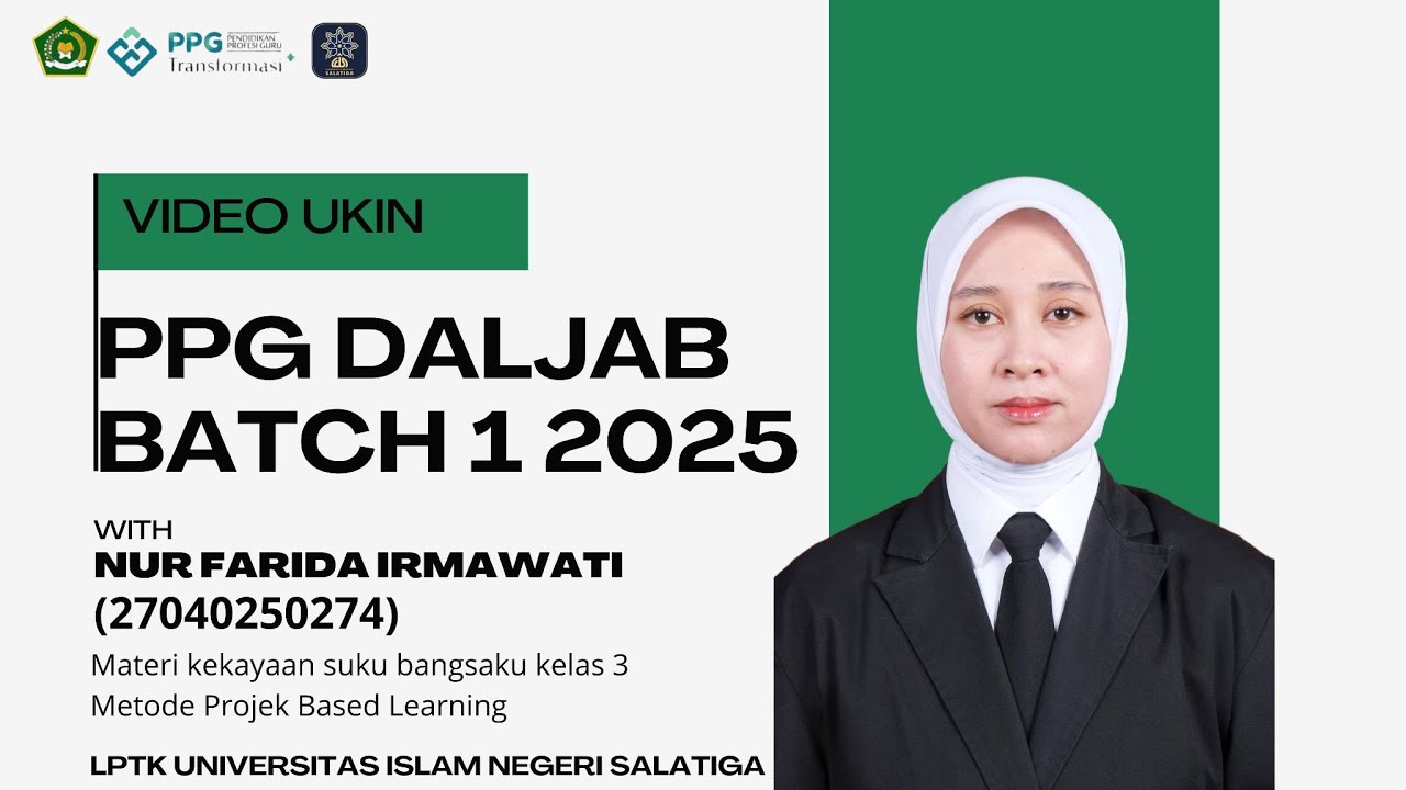 Video UKIN | Berbeda Itu Indah | Kekayaan Suku Bangsaku | Pendidikan Pancasila Kelas 3 | PjBL