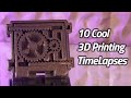 10 cool 3d printing timelapses  3d printing ideas ender 3 prusa mk3s