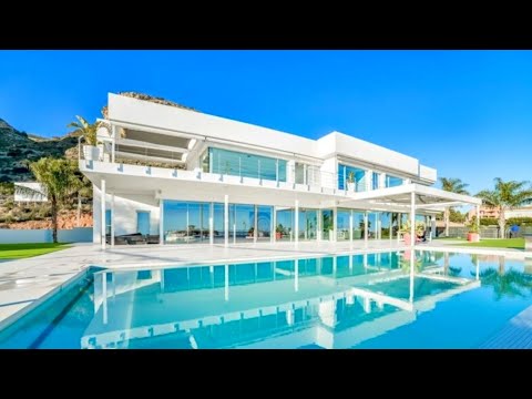 🔴2399000€/Элитная вилла в Испании/Недвижимость с видом на море в Бенидорме/Вилла в Сьерра Кортине