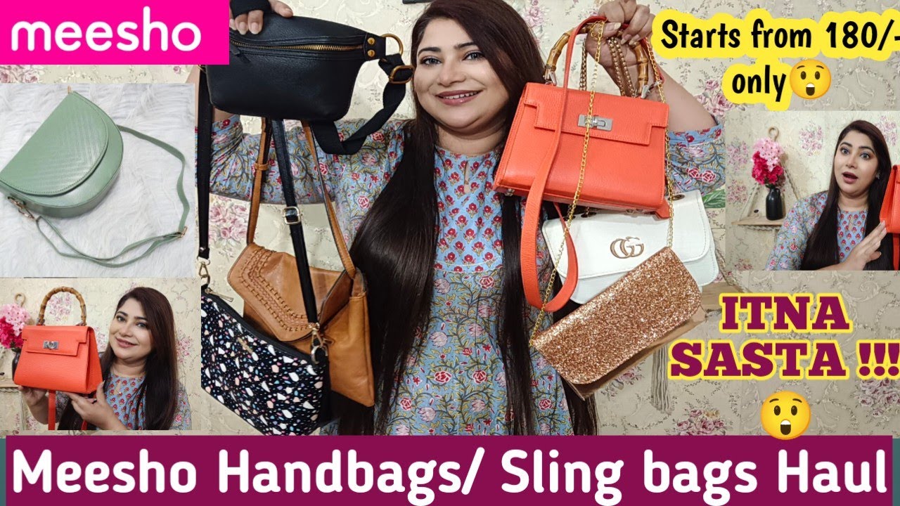 *Meesho Bags haul* Meesho trending Handbag/sling bag/Tote bag Haul