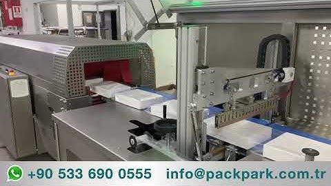 A4 Paper Box Shrink Wrapping Line Continuous Motion Side Sealer