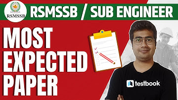 RSMSSB/Sub Engineer Exam 2022 | Most Expected Paper | Electrical Questions by Mohit Sir