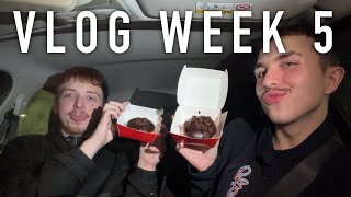 VLOG WEEK 5 MUKBANGS MILK AND MCDONALDS REIS MILLAR