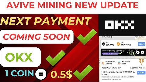 Avive Mining App New update | Avive coin Next distribution | Avive Next payment