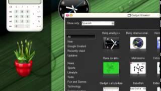 Google Gadget Desktop para Linux