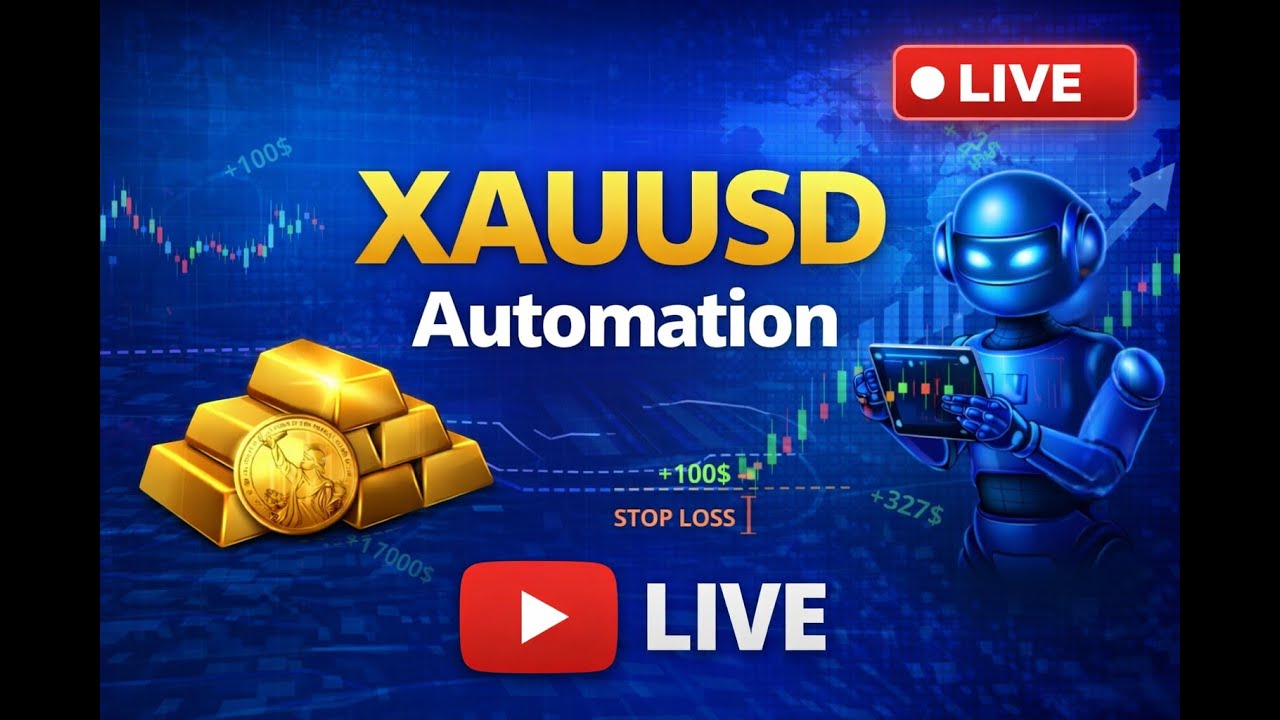 XAUUSD Lab | Live Gold Trading & Automation - 16/01/2026