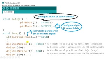 ARDUINO y TINKERCAD CLASE 3 sentencias IF y ELSE