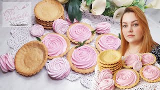 Ukrainian cookies called BASKETS , with sweet creme, you have to try at home