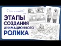 Этапы создания анимационного ролика